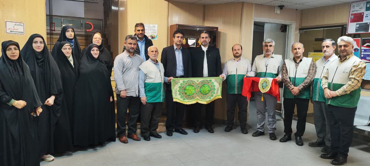اهدای خون خادمیاران رضوی تا زخم بندر