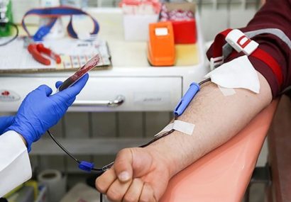 اهدای خون از دل گیلان / همدلی مرز نمیشناسد
