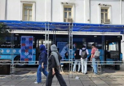 میزبانی از اهداکنندگان خون رشت خدمتی جدید از سهدا در قلب شهر رشت