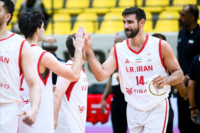 پیروزی تیم ملی بسکتبال مقابل چین تایپه در بازیهای آسیایی ناگویا